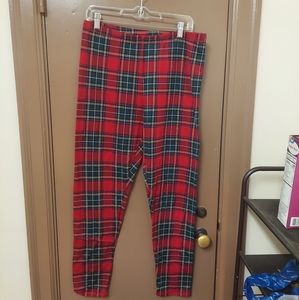 Plaid Pajama Leggings